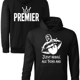 OBOUSTRANNÁ MIKINA PREMIER TICHO BOLÍ