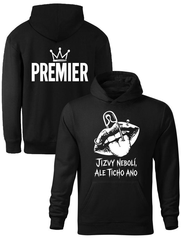 OBOUSTRANNÁ MIKINA PREMIER TICHO BOLÍ