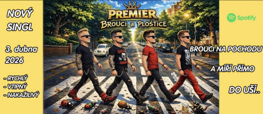 PREMIER nový singl Brouci a ploštice